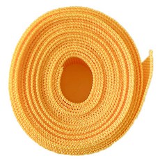 PP 웨이빙끈 25mm x 450cm, 옐로우, 1개