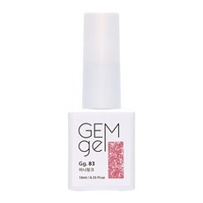 SM IVIT GEM gel 彩色美甲凝膠, 83 粉紅細閃, 10ml, 1瓶