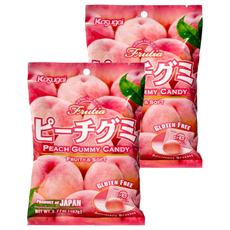 Kasugai 春日井 水蜜桃軟糖, 107g, 2個