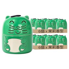 寧覓宇 馬桶潔廁寶 C521 茉莉香型 6個, 165g, 2組