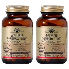 솔가 비타민B 콤플렉스 100, 50정, 2개