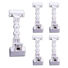 Living&Lab 多用途 POP 自由角度調節關節型夾, 5個