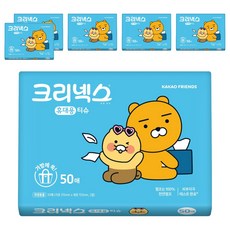 크리넥스 여행용 티슈, 50매, 6개
