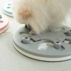 DING DONG PET 寵物智能嗅聞零食玩具, 灰色, 1個