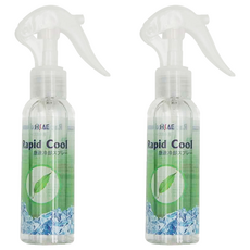 HSAE Rapid Cool 急涼降溫噴劑 綠茶香氛 L-薄荷醇 瞬間降溫 持續力長, 100ml, 2瓶