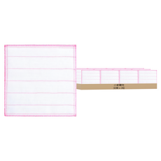 小麥購物 紗吸水洗碗布 Y717 14g, 粉色條紋, 30條, 2組