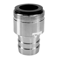 Elephant Waters 沐象 內外牙式軟管接頭 附整流, 2.5 x 3.5cm, 1個