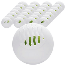 AHOYE 長效鞋內/鞋櫃/衣櫃除臭球/芳香球 30顆 天然果香, 150g