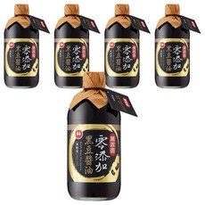 萬家香 零添加黑豆醬油 無麩質 不含糖分, 450ml, 5瓶