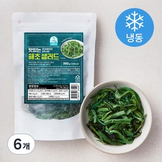 주일상사 맛있는 해초샐러드 (냉동), 360g, 6개