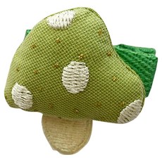 SY童裝 蘑菇造型髮夾 SY13117 蘑菇綠 可愛髮飾