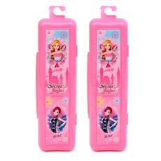 Secret Jouju 孩童匙筷餐具盒 SJK-J1022, 混色, 2入