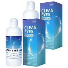 깨끗한아이 렌즈세정액, 360ml, 2개