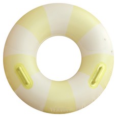 貝爾蒂亞 雙層游泳圈 SR10023 100cm, 1個, 黃色