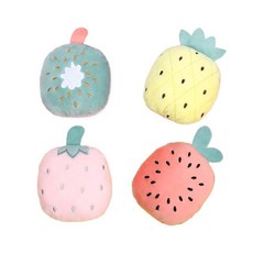 綜合水果響紙玩具 120g, 顏色隨機, 4個