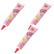 브레드가든 초코펜 핑크 데코펜, 20g, 3개