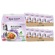 味丹 隨緣 韓式泡菜湯麵 75g, 60包
