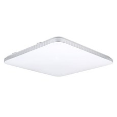 Melliving LED K Best 銀色三色變換LED吸頂燈 75W + 遙控器套組, 白色