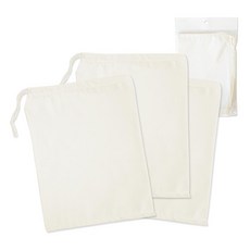 순면 주머니, 3개