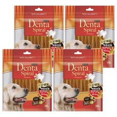 GOODIES 全種犬適用 無穀低敏潔牙棒, 十字造型, 500g, 4包