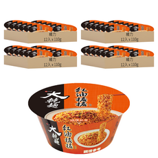 維力 大乾麵 紅油擔擔風味 110g, 48入