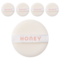 IPKN 迷你粉餅粉撲, 5個, 單色