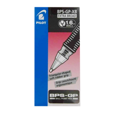 PILOT 百樂 舒寫筆 1.6mm BPS-GP-XB 12支, 黑色, 1盒