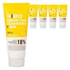 KIROCOS 檸檬泡沫洗面乳, 200g, 5條