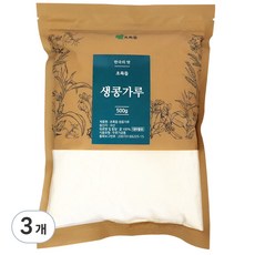 초록들 생콩가루, 3개, 500g