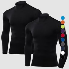 Armedes 男式打底半頸龜長袖 Muzi Tech Fit AR53 2ea