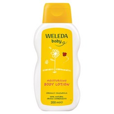 WELEDA 薇蕾德 金盞花寶貝柔護身體乳, 200ml, 1瓶