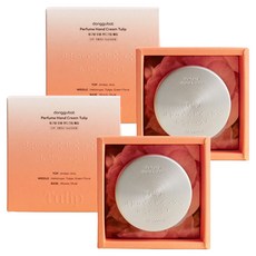 동구밭 퍼퓸 핸드크림 튤립, 2개, 60ml