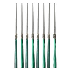 EME 나폴레옹 커트러리 젓가락, 펄 그린, 단품, 4개