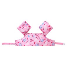 Reddot 紅點生活 手臂浮圈, 粉色愛心, 1個