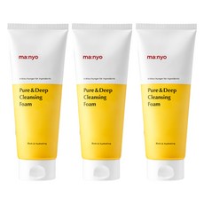 마녀공장 퓨어 앤 딥 클렌징폼, 200ml, 3개