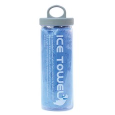 Hensen 強力吸水超細纖維濕式運動毛巾, 藍色, 1個