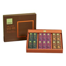 ORGA 高鈣高膳食纖維紅豆羊羹 6入+黑芝麻羊羹 4入+地瓜羊羹 4入組, 630g, 1組