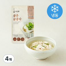아우름 맑은 닭곰탕 (냉동), 520g, 4개