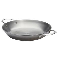 de Buyer 畢耶 原礦蜂蠟 雙握耳平底鍋, 32cm, 1個