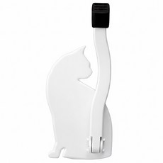 SMILE KIDS 貓咪造型門檔 23.2 x 10.2 x 6.3cm 白色 410g, 1個