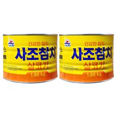 SAJO 鮪魚瘦肉罐頭, 1880g, 2罐