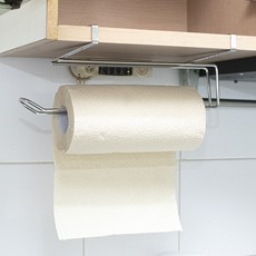 STF 不鏽鋼滾筒式廚房紙巾架, 單色, 1個