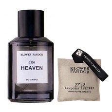 KLOWER PANDOR 台灣公司貨 輕香日常組 天體夢香水 + 潘朵拉的秘密 空間香氛包, 1套