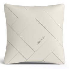 아임반 차량용 사각 허깅 쿠션, 바닐라베이지, 1개