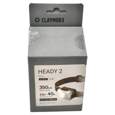 Claymore HEADY2 四段可調式頭燈（沙色）, 1個