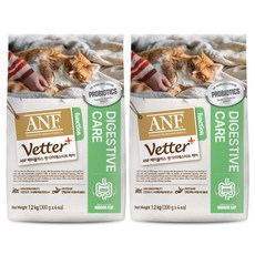 ANF 베터플러스 캣 기능성 사료, 장건강/유산균, 1.2kg, 2개