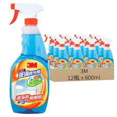 3M 魔利 玻璃亮光劑, 600ml, 12瓶