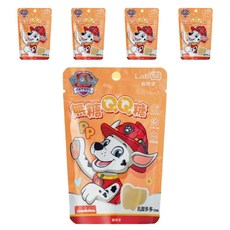 Lab52 齒妍堂 無糖QQ糖 汪汪隊聯名款, 多多, 30g, 5包