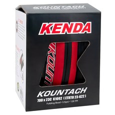 KENDA 建大輪胎 K1092可折競賽級跑公路車外胎 紅色, 1個