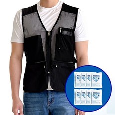 世京 大尺碼夏季涼感工作背心